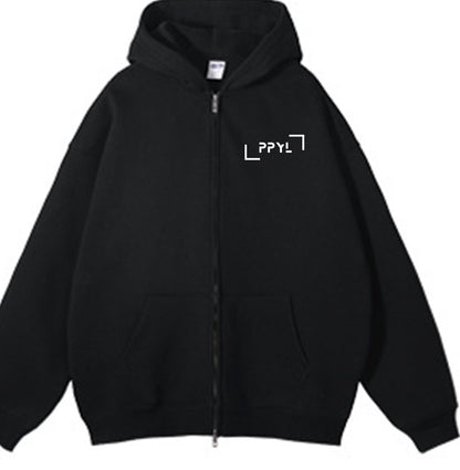 PPYL Dragon Collection Zip Up Black